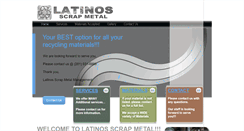 Desktop Screenshot of latinosscrapmetal.com